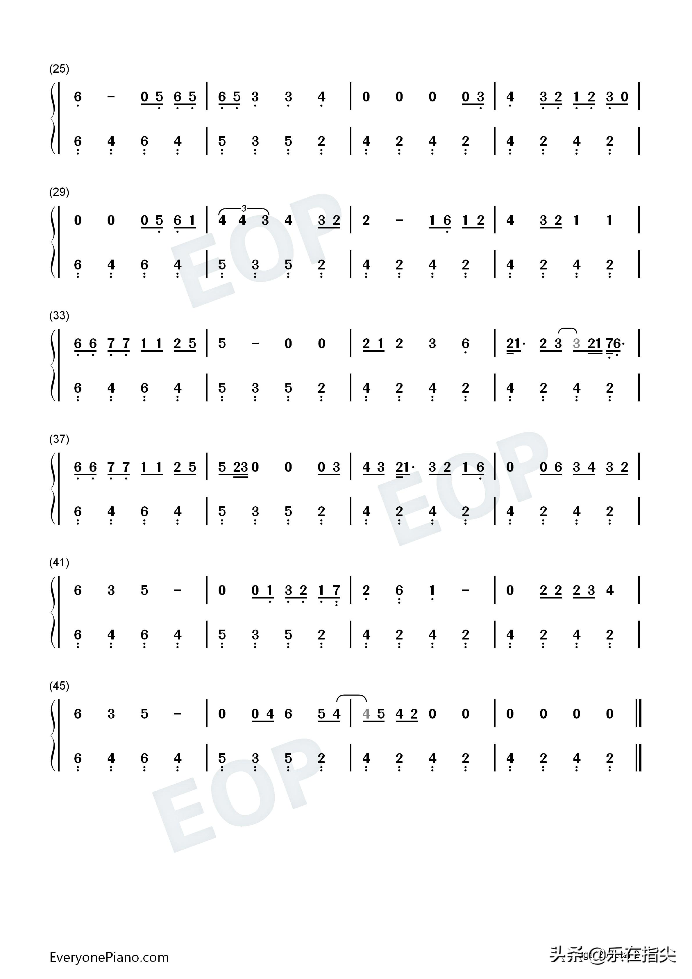 changes电子钢琴简谱完整版,changes钢琴谱简单版