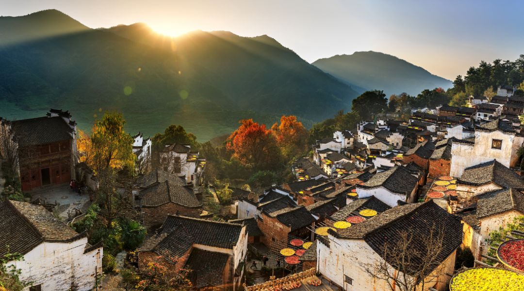 婺源篁岭晒秋节开幕式,篁岭第八届晒秋节