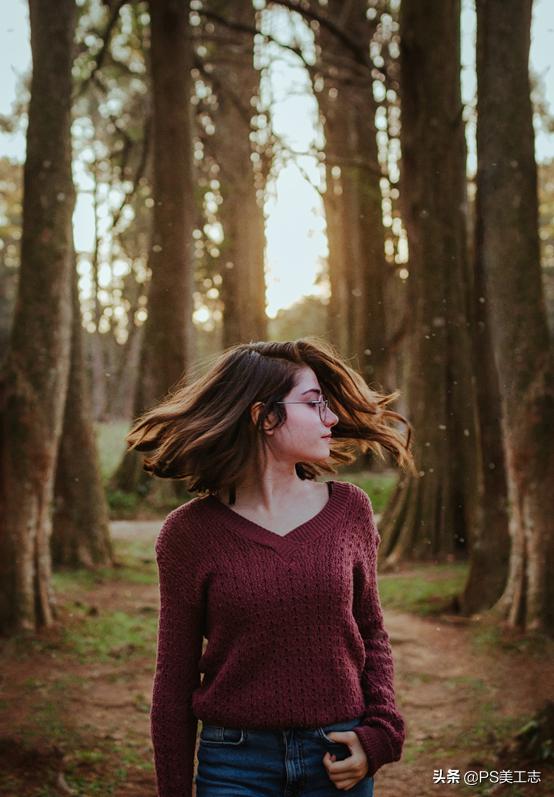 ps黄绿色人像调色教程,ps怎么调色彩浓郁的照片