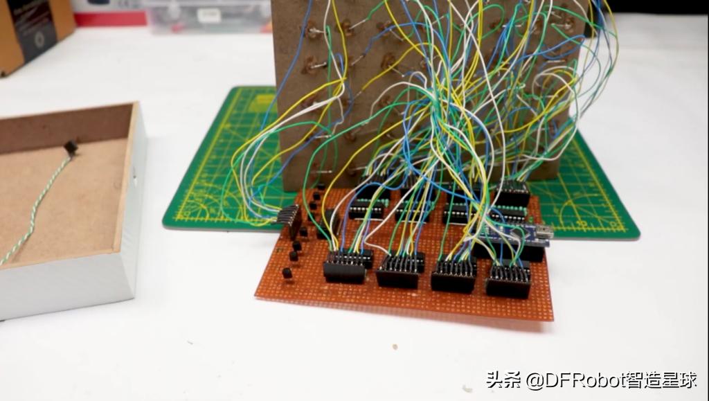 自制200000流明led灯,光立方的制作原理图