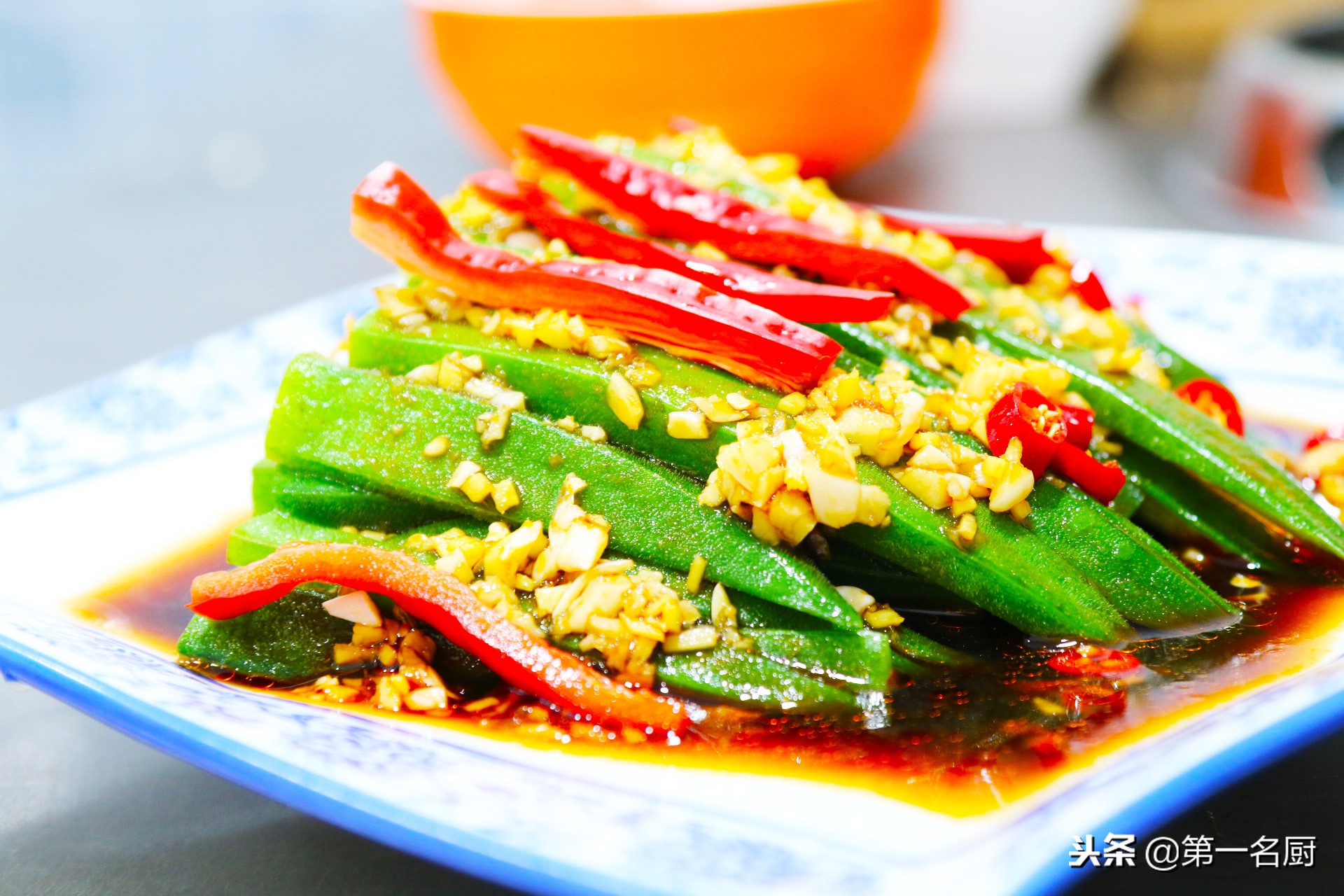 秋葵好吃又好看的做法,秋葵鸡蛋羹滑嫩鲜香营养更丰富