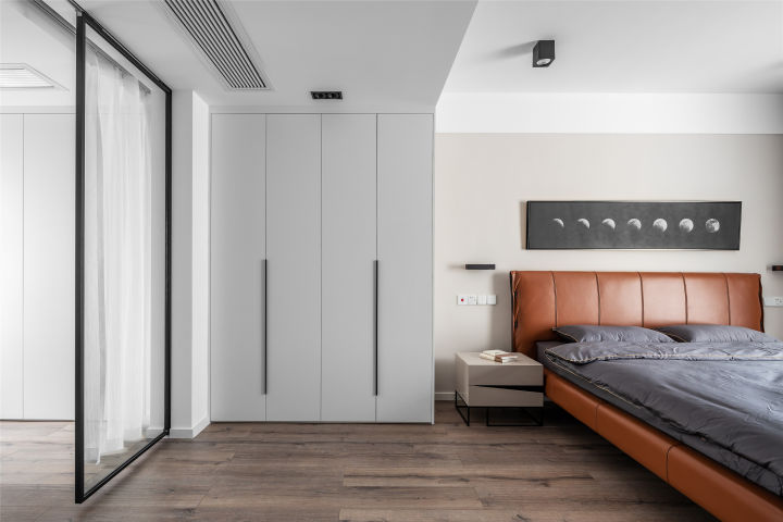 97平方酒店式小三房经济装修,极简酒店风装修小三房