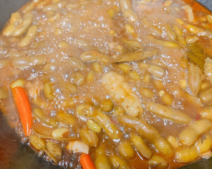 香辣毛豆如何做入味,带壳毛豆怎样才入味好吃