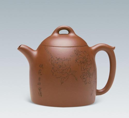 木瓜紫砂壶的魅力,男人拥有四把紫砂壶