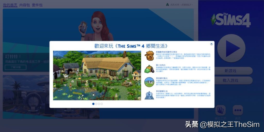 模拟人生4都市生活资料片,模拟人生4乡间生活英文名