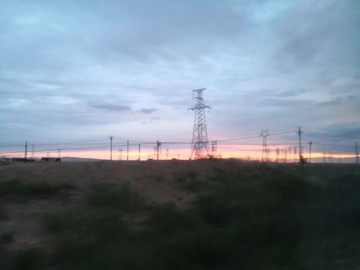 布尔津至富蕴大巴,去布尔津沿途风景随拍