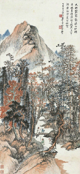 郑午昌书法真迹欣赏,郑午昌花鸟图100幅