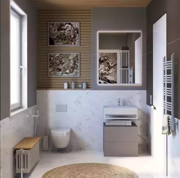 洗手间马桶上方设计,马桶上壁龛效果图卫生间