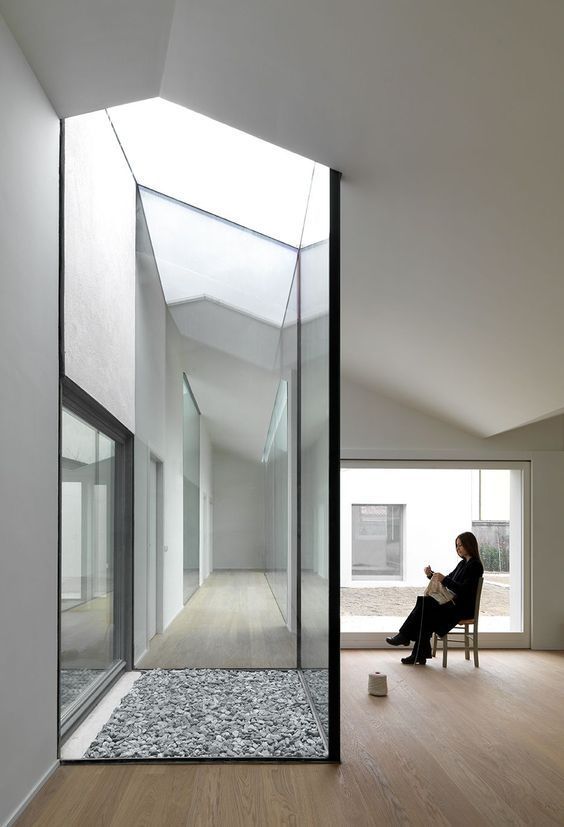 有禅意的天井,景观中的天井