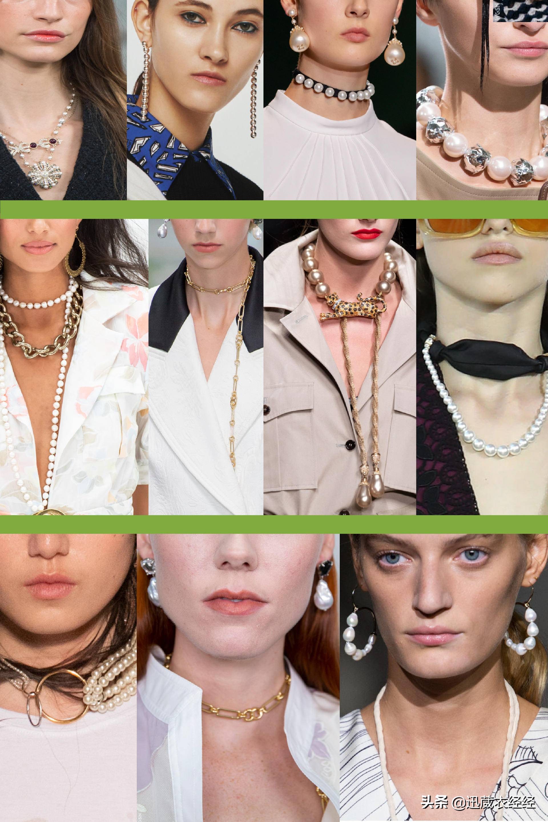 珍珠配饰怎么戴时髦又好看,珍珠搭配珍珠这样戴才气质又减龄