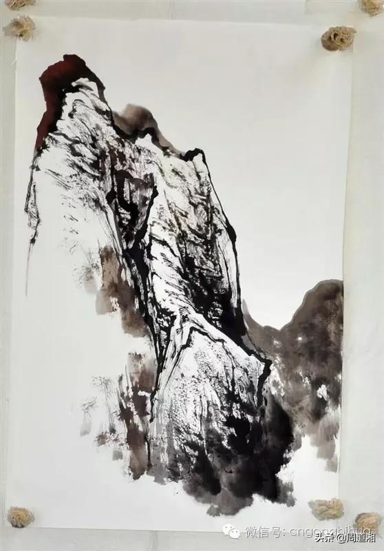 曾刚画山水画上色讲解,如何画山水画教学视频