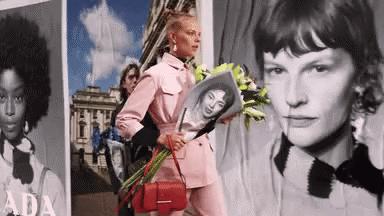 女王节，Prada鲜花让时尚破格融入日常