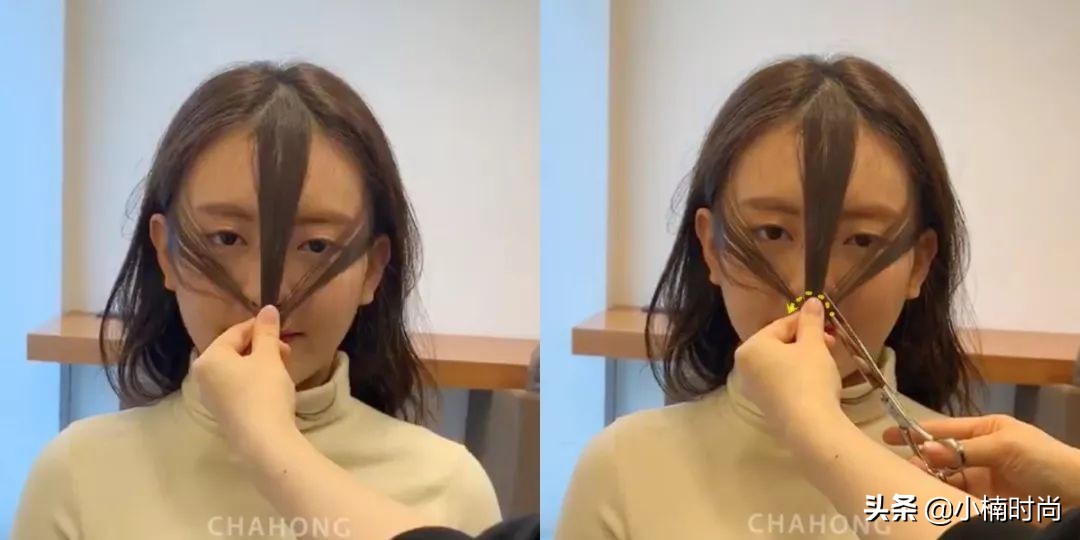 超级详细的修饰脸型刘海剪法,怎样剪修饰脸型的刘海初中生教程