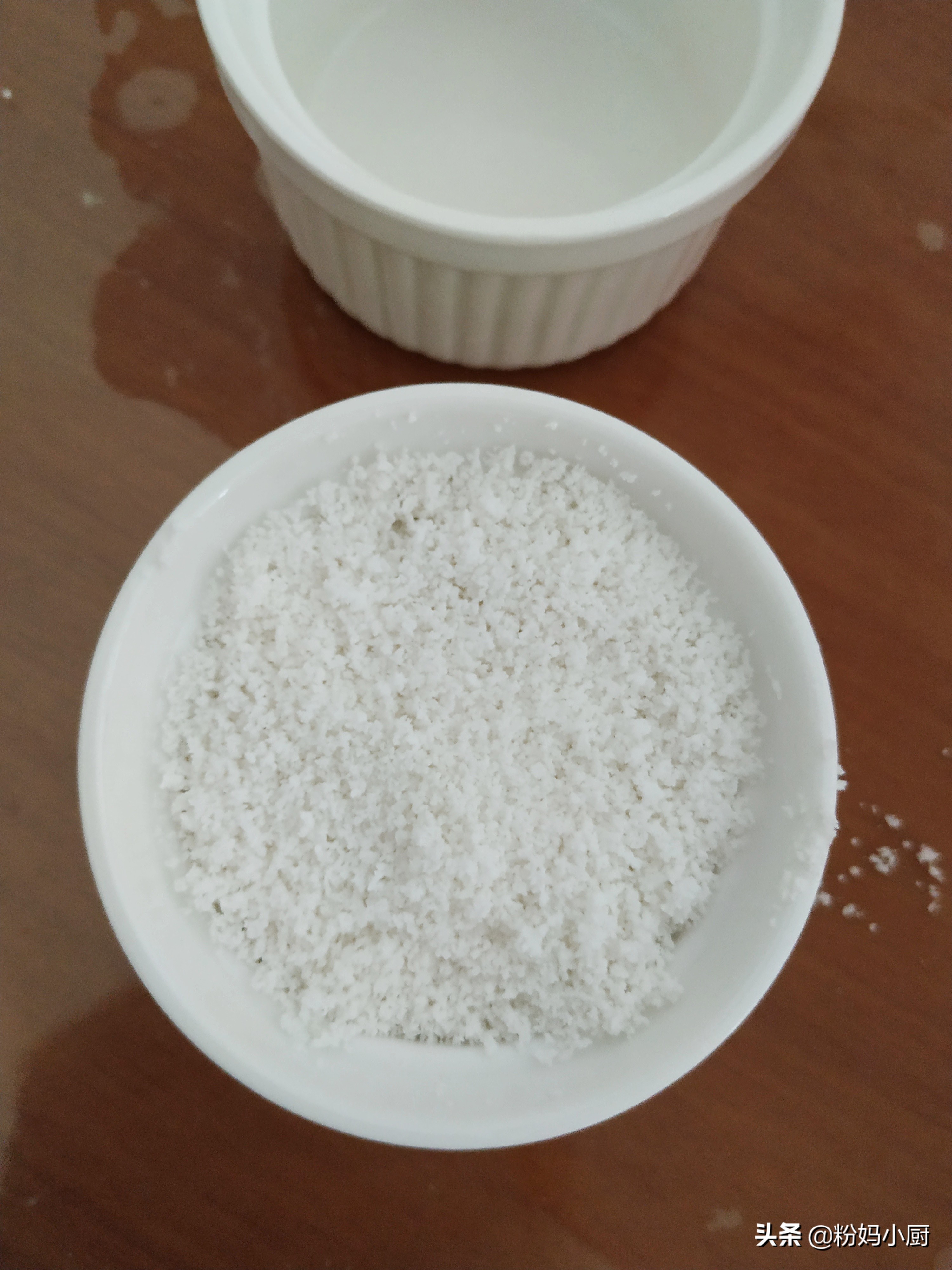 糯米粉和粘米粉蒸米糕,粘米粉和水磨糯米粉蒸红豆