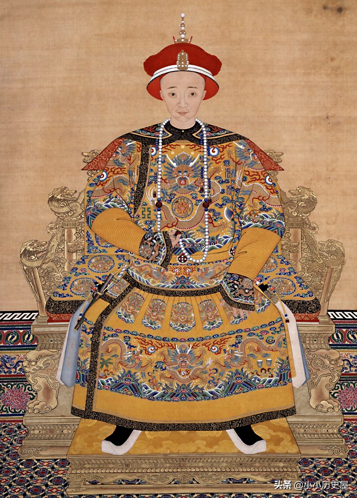 清朝12位帝王画像溯源,清朝12位帝王画像