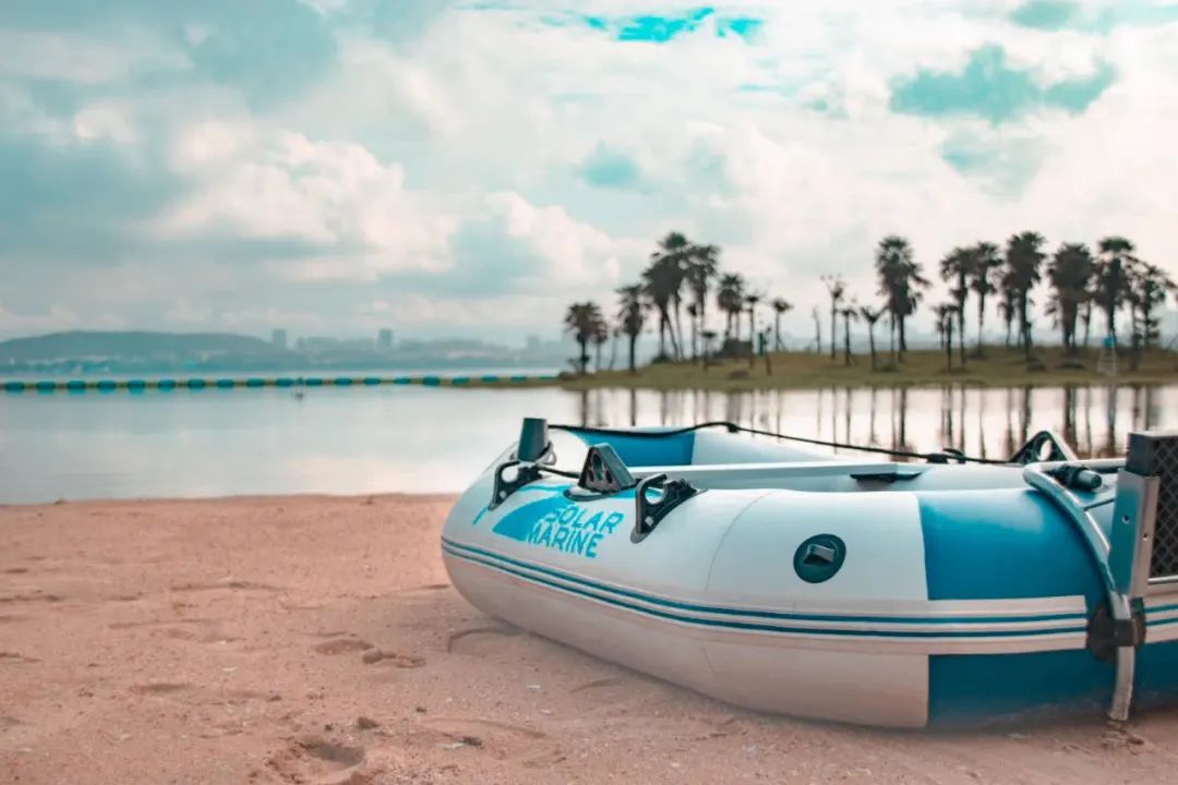 在海沙里打滚,东湖内藏着武汉“小巴厘”