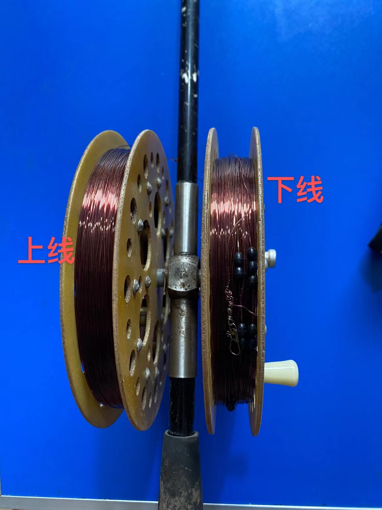 自贡过河钓,台钓怎样架线过河