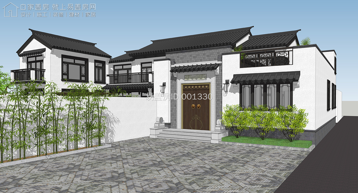 20套最全中式四合院大全,最经典的中式两层四合院