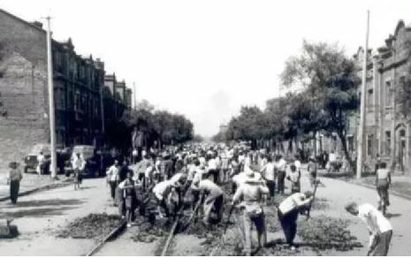 历史老照片1935年的辽宁沈阳,老照片镜头下1983年沈阳