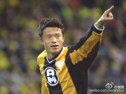 谢晖国足,谢晖进7球