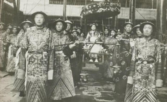 清朝带刀侍卫御用刀,大清带刀侍卫有多厉害