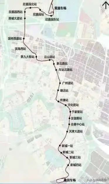 滨海新区最新开通的地铁,滨海新区地铁规划最新消息