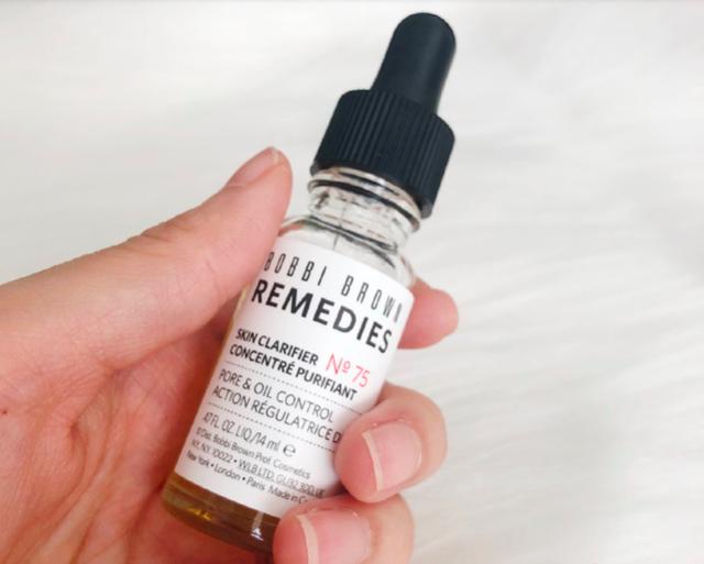 bobbibrown缩小毛孔精油,芭比波朗75号精油真能收缩毛孔吗