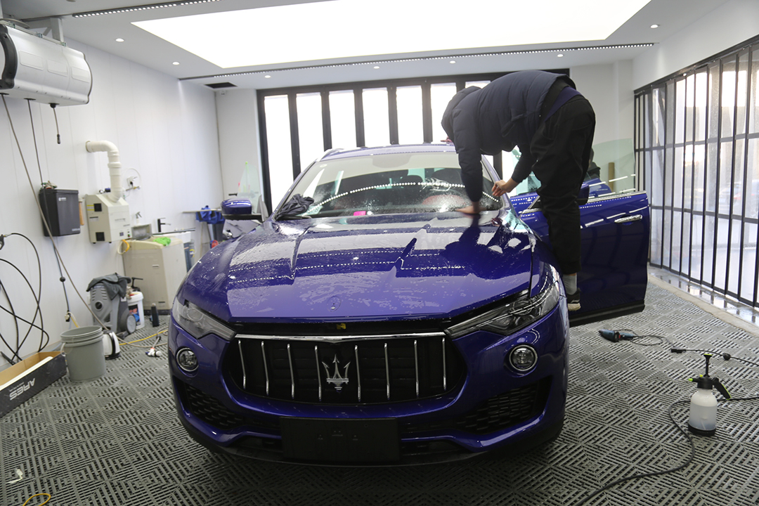 玛拉莎蒂莱万特全车装贴XPEL专车专用隐形车衣漆面保护膜