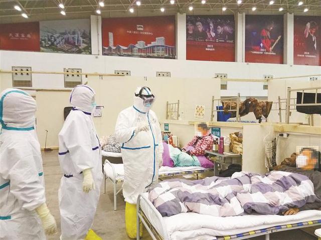 方舱战士,方舱医院医务人员图片