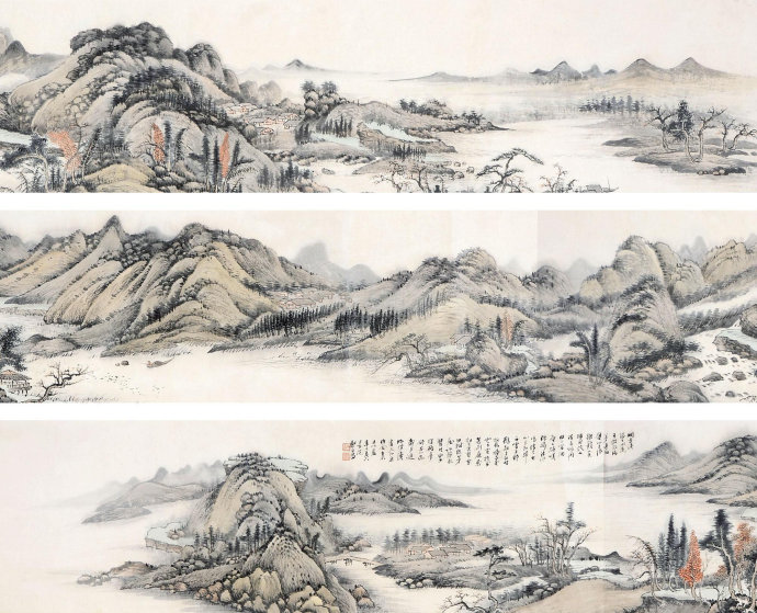 郑午昌书法真迹欣赏,郑午昌花鸟图100幅