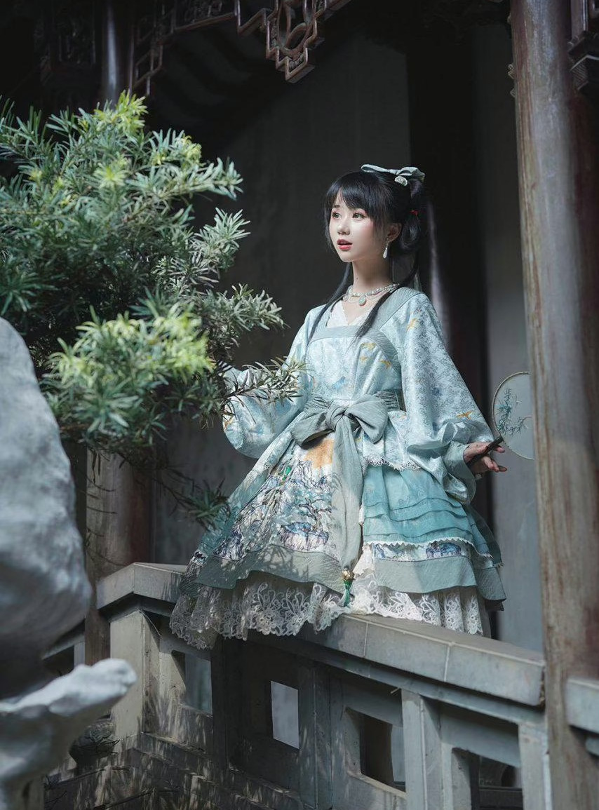 适合过年也适合日常穿的lo裙,优雅系lo裙复古小个子