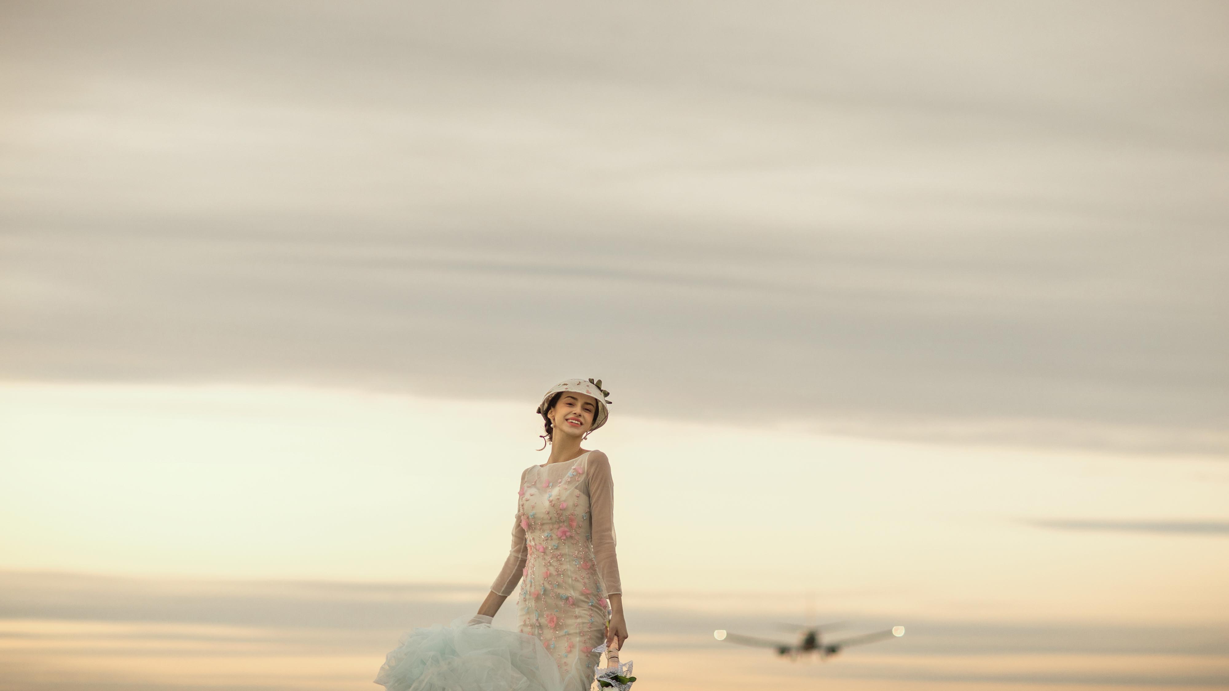 近视眼怎样拍婚纱照好看,高度近视女婚纱照