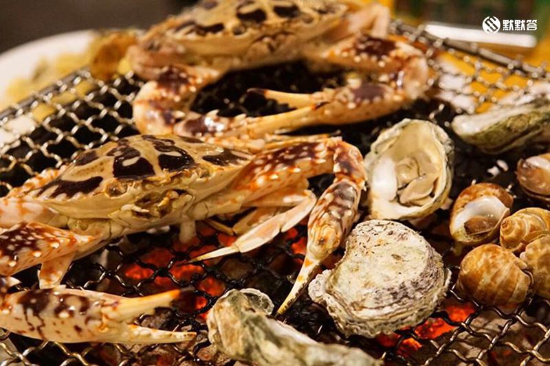 芭提雅海鲜之烤虾,泰国吃货吃虾