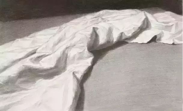 素描衬布的画法和步骤,你掌握了平面图的绘画方法了吗