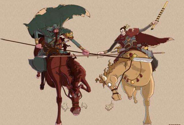 关公战秦琼在《梦想帝王》手游的世界中这两位传奇武将有多强？