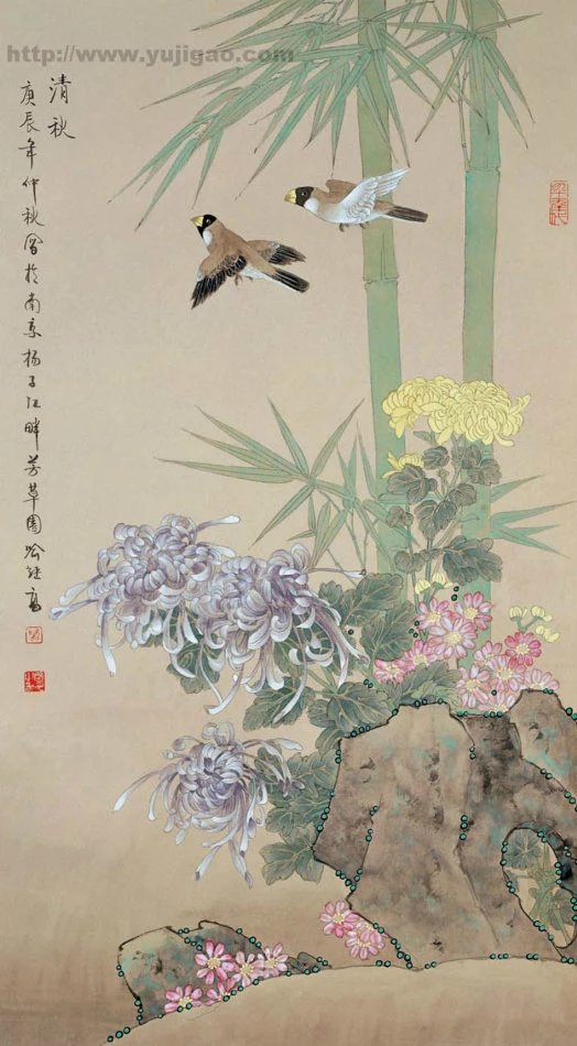 画菊名家菊花图集,画家画菊花作品欣赏