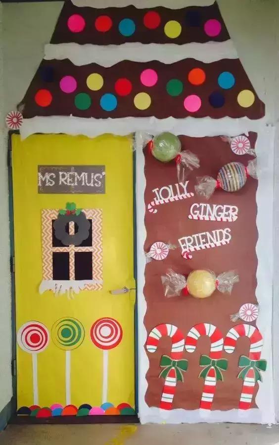 幼儿园元旦新年吊饰环创简单好看,幼儿园元旦墙面挂饰环创