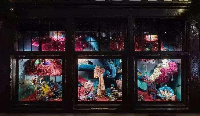 看Hermès、LV、Gucci...如何玩转圣诞橱窗