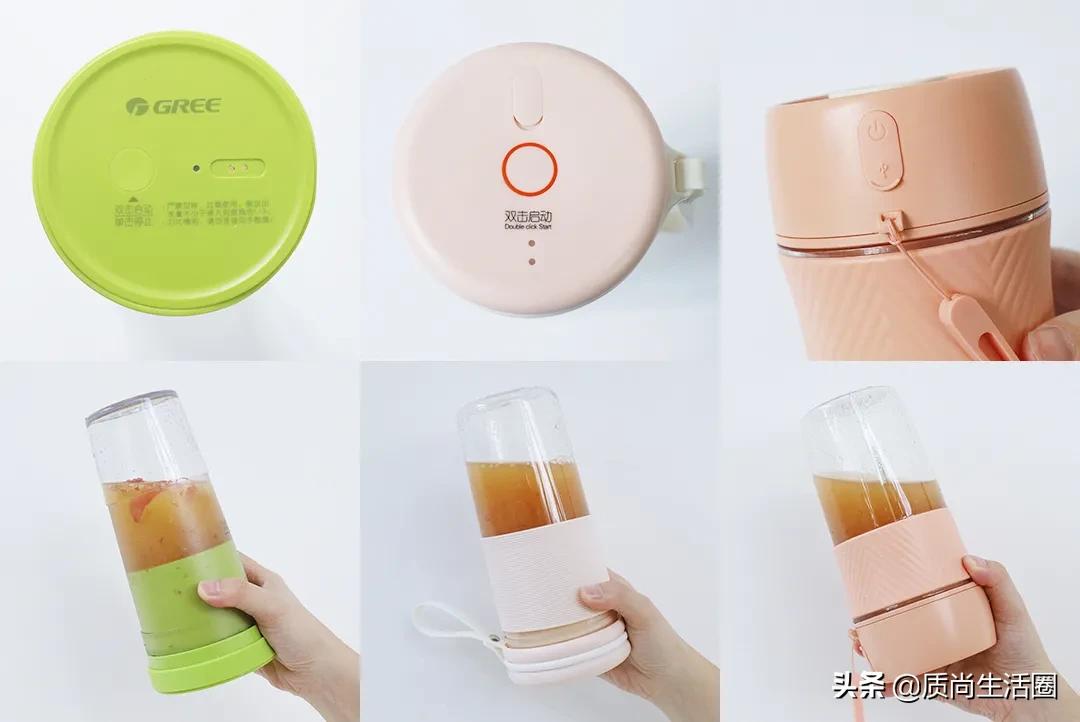 八叶刀头榨汁机小型评测,榨汁机四叶刀头对比六叶