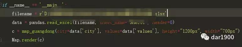 数据分析帝：广东省客户数量地图展示，如何通过python实现？
