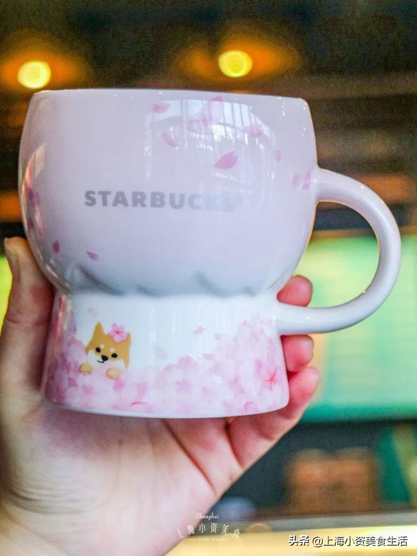 星巴克粉色樱花杯限量,星巴克韩国樱花限定杯2019