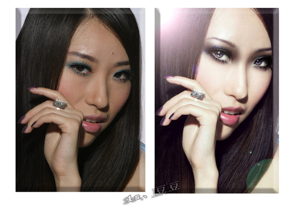 ps美图精修教程,自制生日美图ps