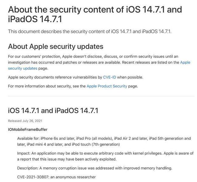 ios14.7.1更新内容,iphone13升级ios15.4正式版