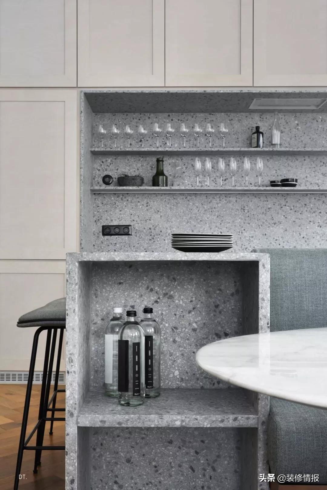 水磨石高颜值设计,大气上档次水磨石