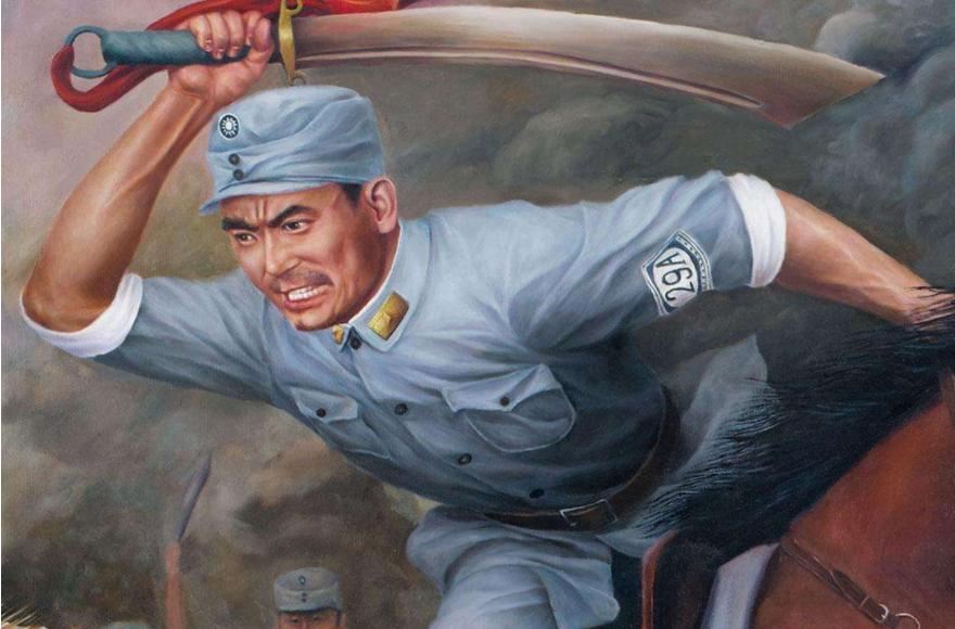 砍鬼子用的大刀,真实的抗日大刀