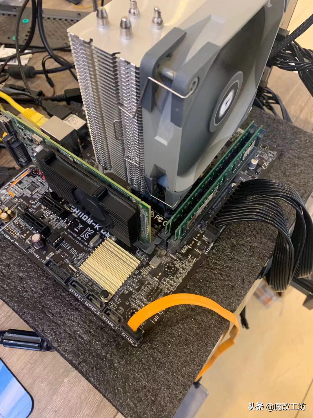 intel100系列主板,intelh110高端电竞游戏主板