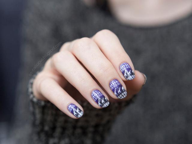 指甲油包红指甲,用老家常用的物品做指甲油