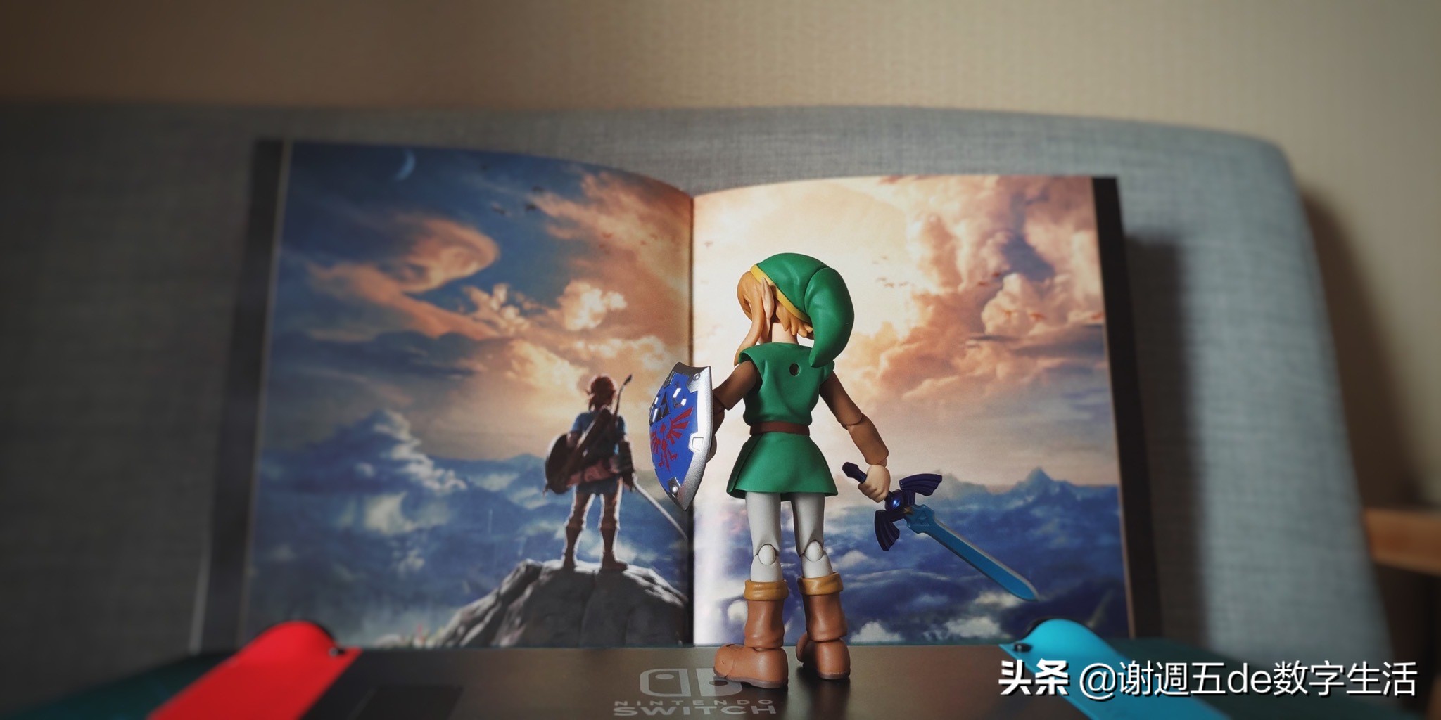 初见figma可动手办，穿行于两个世界的林克