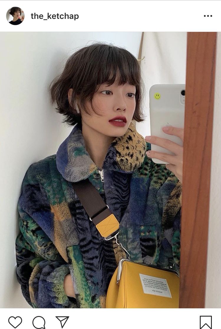 复古冬日穿搭中性,日杂风冬日穿搭