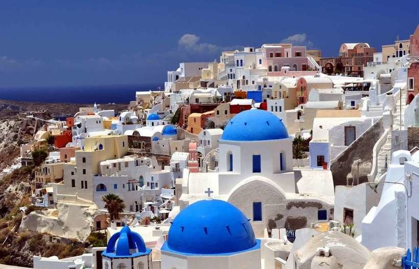 圣托里尼岛屿的故事,圣托里尼岛圣山半岛